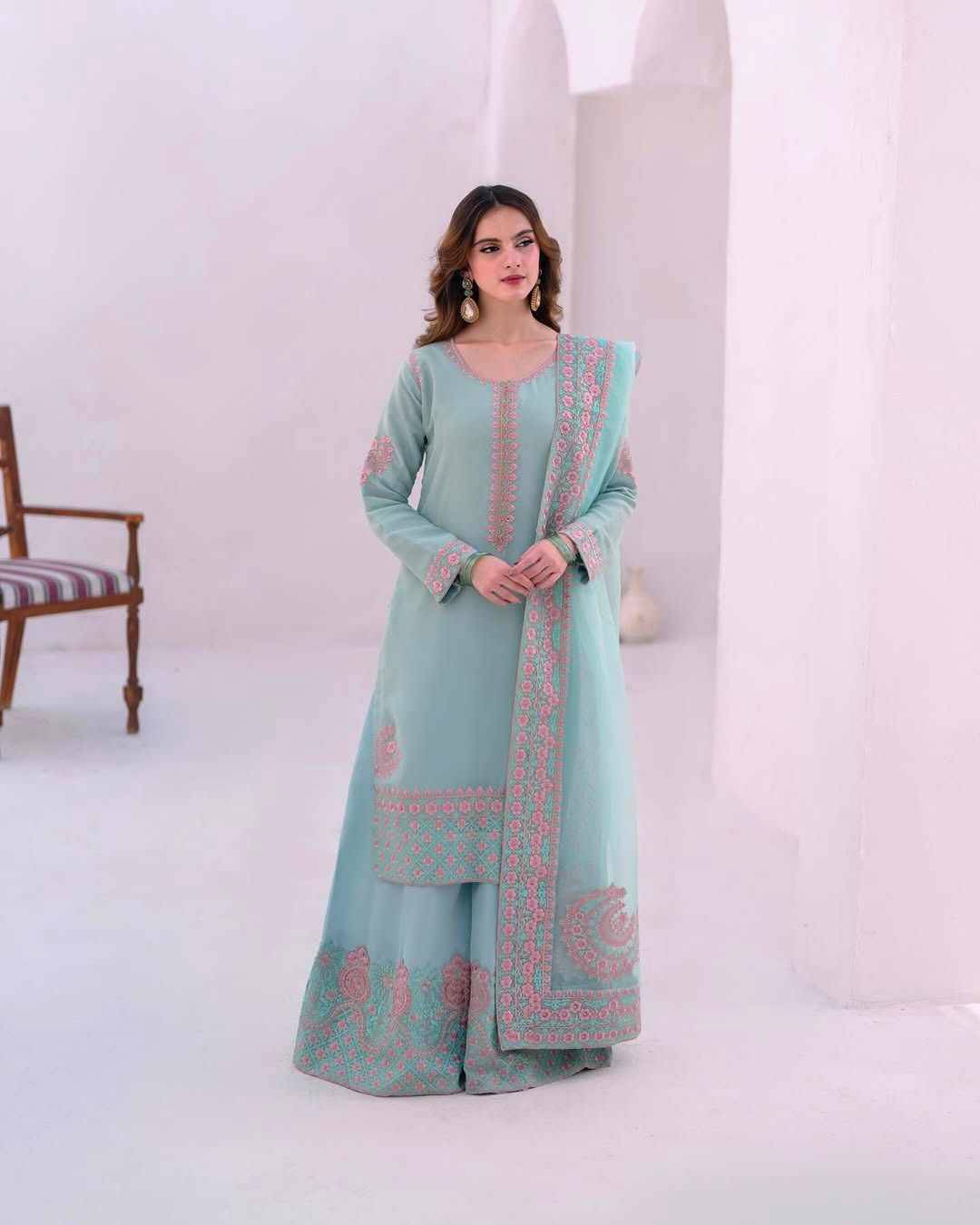 Kf-1702 By Fashid Wholesale Beautiful Festive Suits Colorful Stylish Fancy Casual Wear & Ethnic Wear Heavy Roman Silk Dresses At Wholesale Price