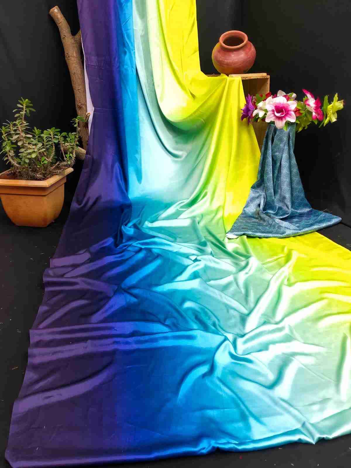 Srr-110 By Fashid Wholesale 01 To 17 Series Indian Traditional Wear Collection Beautiful Stylish Fancy Colorful Party Wear & Occasional Wear Japan Crepe Digital Print Sarees At Wholesale Price
