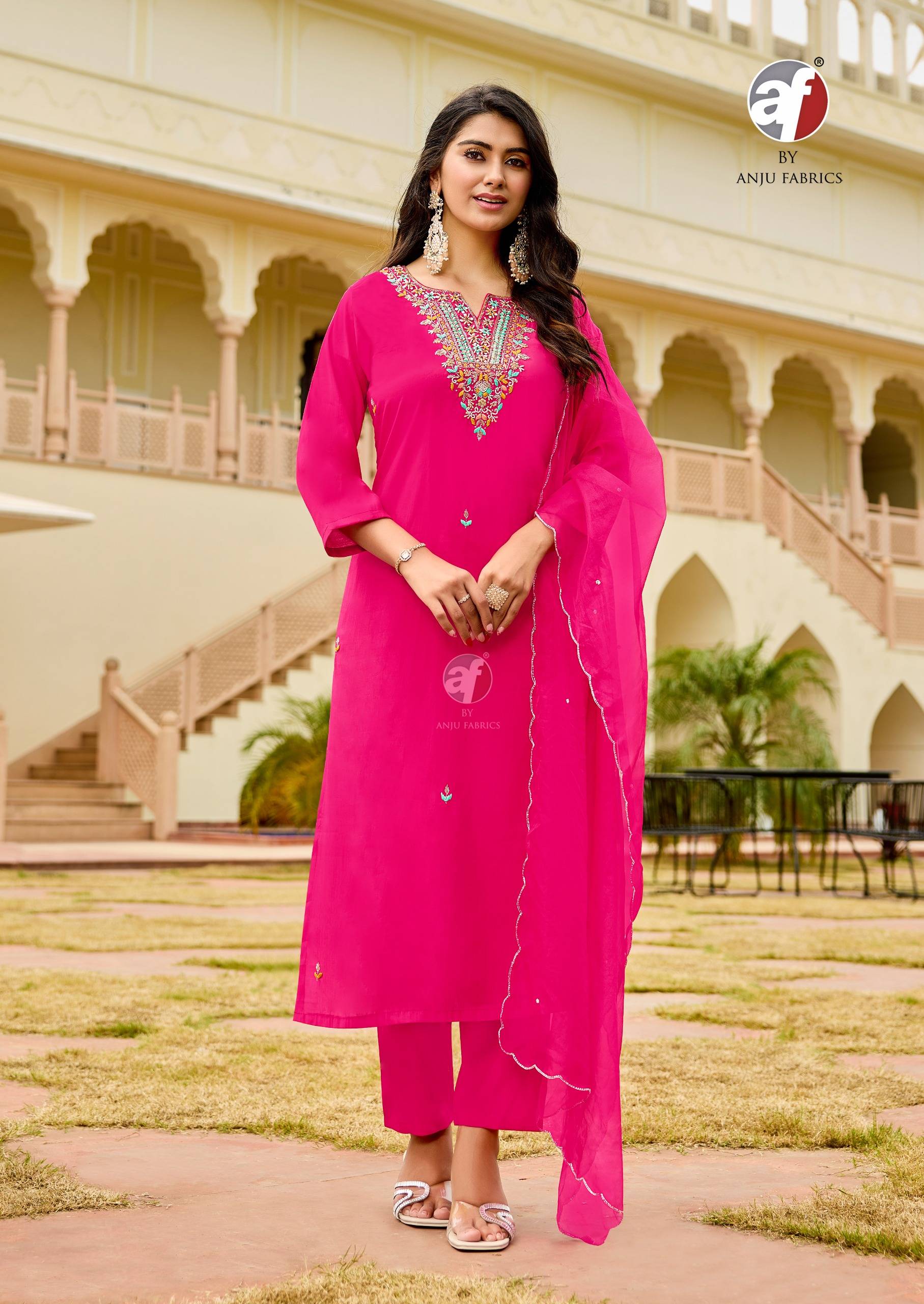 Mayra Vol-7 By Anju Fabrics 4261 To 4266 Series Festive Suits Collection Beautiful Stylish Fancy Colorful Party Wear & Occasional Wear Modal Silk Dresses At Wholesale Price