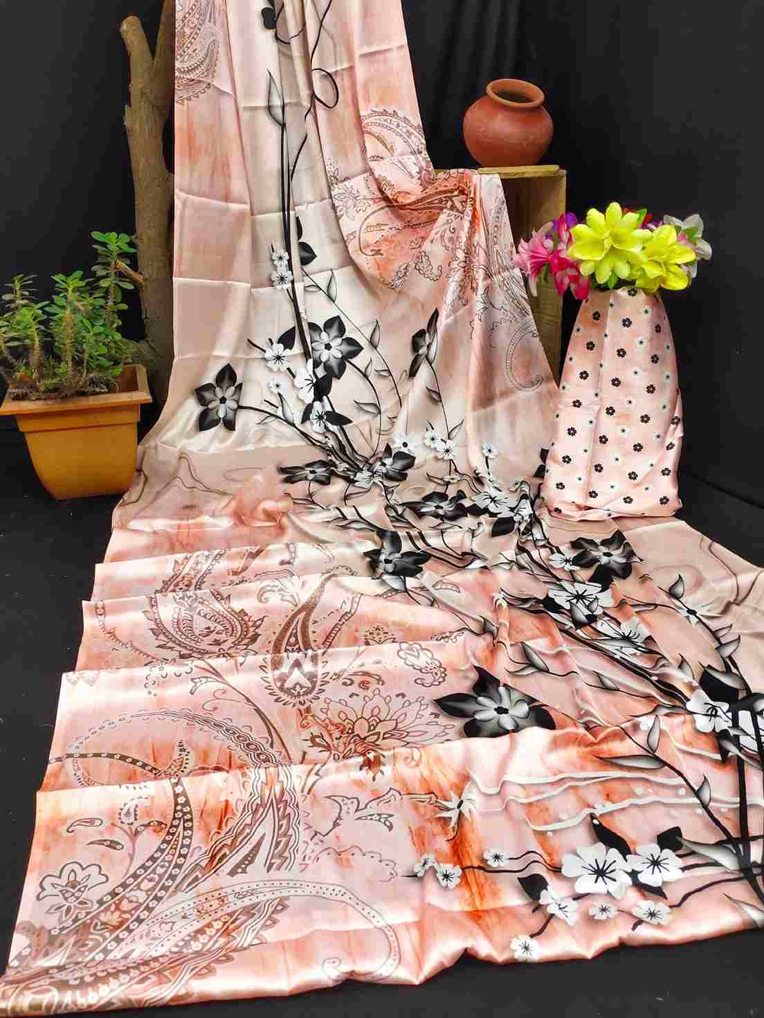 Srr-111 By Fashid Wholesale 01 To 16 Series Indian Traditional Wear Collection Beautiful Stylish Fancy Colorful Party Wear & Occasional Wear Japan Crepe Digital Print Sarees At Wholesale Price