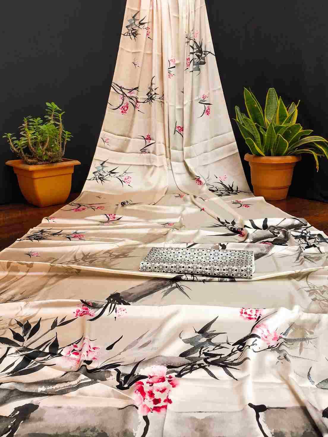 Srr-111 By Fashid Wholesale 01 To 16 Series Indian Traditional Wear Collection Beautiful Stylish Fancy Colorful Party Wear & Occasional Wear Japan Crepe Digital Print Sarees At Wholesale Price