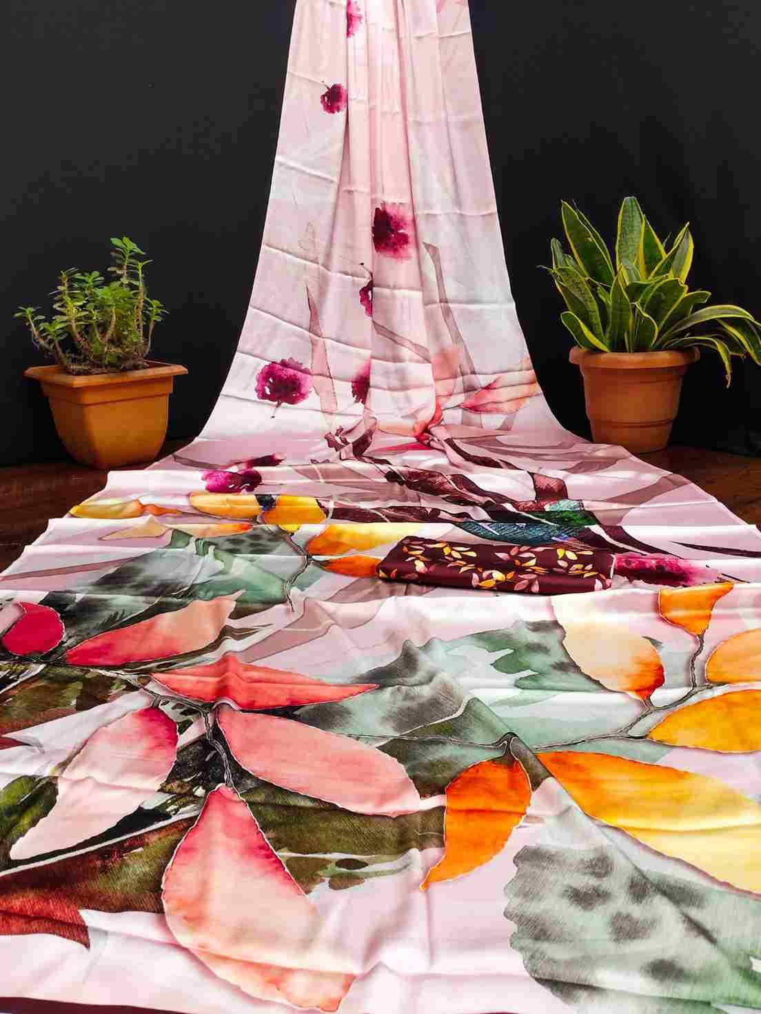 Srr-111 By Fashid Wholesale 01 To 16 Series Indian Traditional Wear Collection Beautiful Stylish Fancy Colorful Party Wear & Occasional Wear Japan Crepe Digital Print Sarees At Wholesale Price