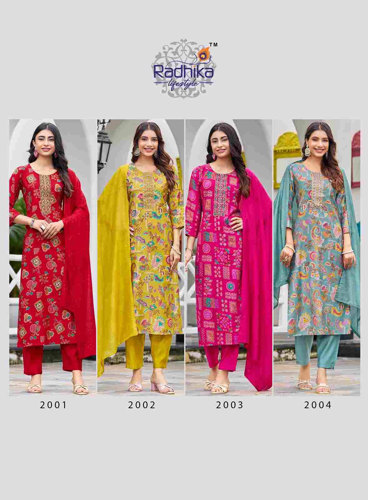 Sirini Vol-2 By Radhika Lifestyle 2001 To 2008 Series Beautiful Festive Suits Colorful Stylish Fancy Casual Wear & Ethnic Wear Vertican Dresses At Wholesale Price