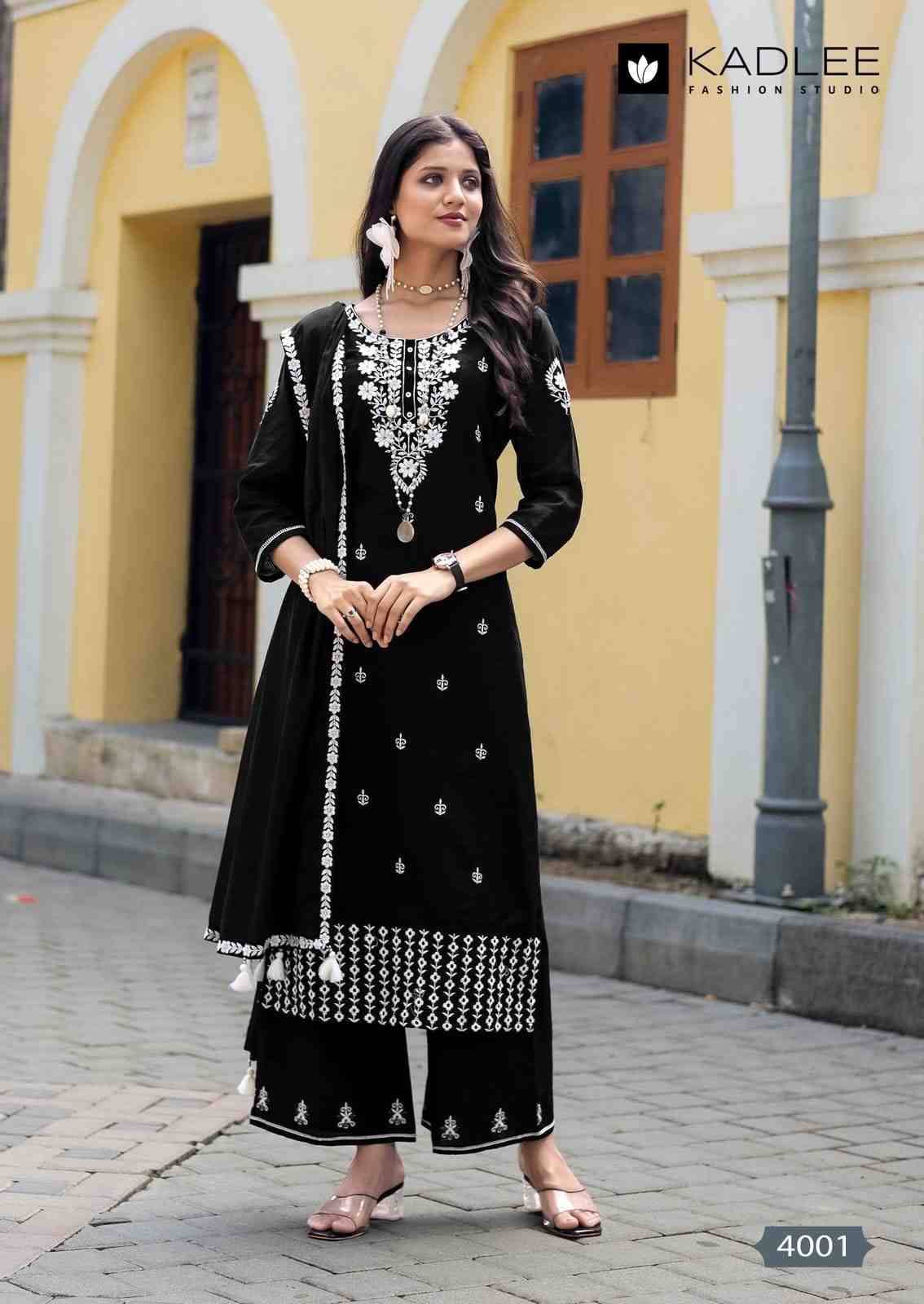 Aarya By Kadlee 1001 To 1006 Series Beautiful Festive Suits Colorful Stylish Fancy Casual Wear & Ethnic Wear Pure Cotton With Work Dresses At Wholesale Price