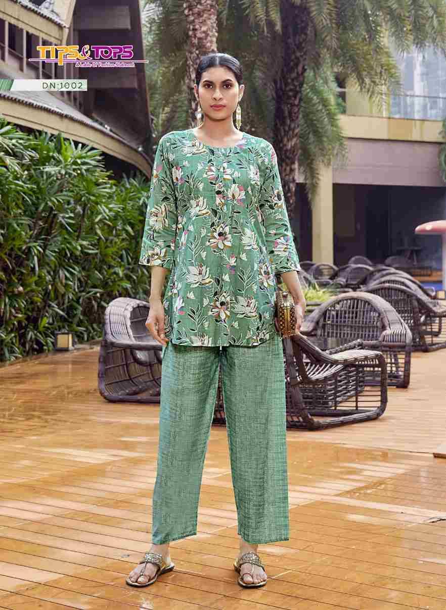Roohi By Tips And Tops 1001 To 1006 Series Designer Stylish Fancy Colorful Beautiful Party Wear & Ethnic Wear Collection Vetican Co-Ord At Wholesale Price