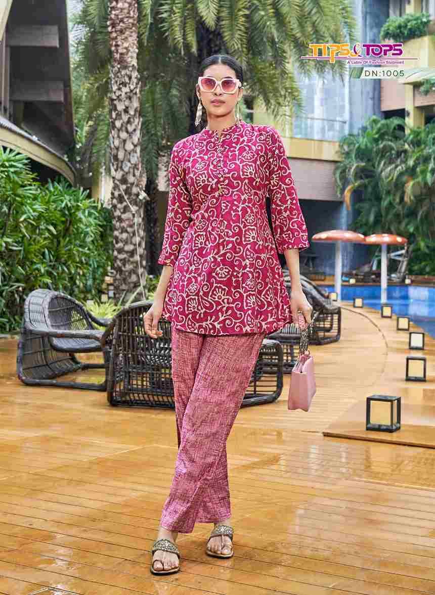 Roohi By Tips And Tops 1001 To 1006 Series Designer Stylish Fancy Colorful Beautiful Party Wear & Ethnic Wear Collection Vetican Co-Ord At Wholesale Price