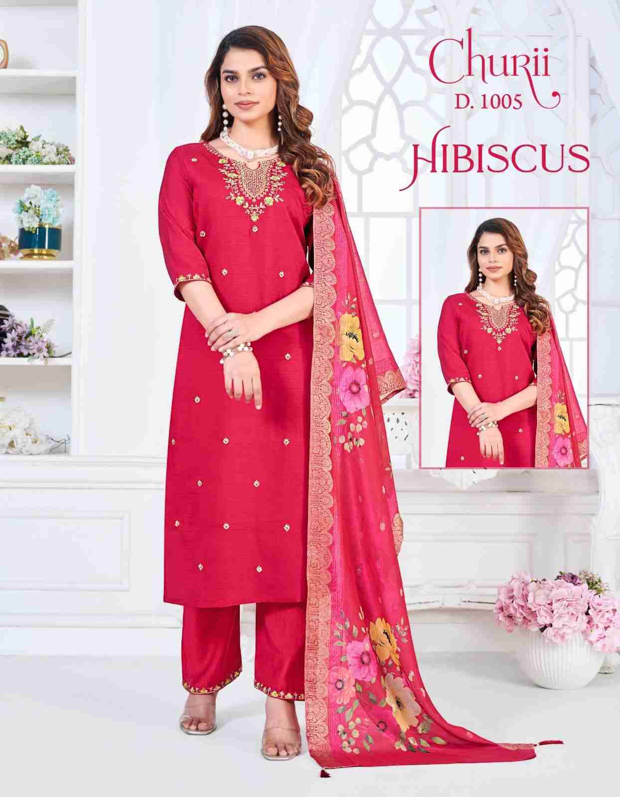 Hibiscus By Churii 1001 To 1006 Series Beautiful Festive Suits Colorful Stylish Fancy Casual Wear & Ethnic Wear Soft Viscose Dresses At Wholesale Price