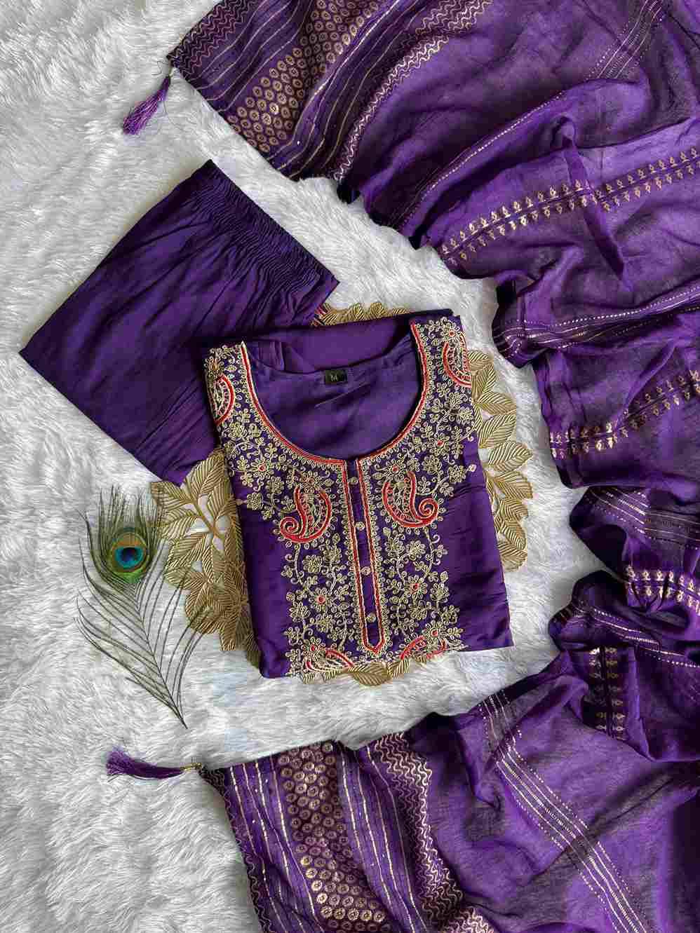 Vtd-2509 By Fashid Wholesale Beautiful Festive Suits Colorful Stylish Fancy Casual Wear & Ethnic Wear Roman Silk Dresses At Wholesale Price