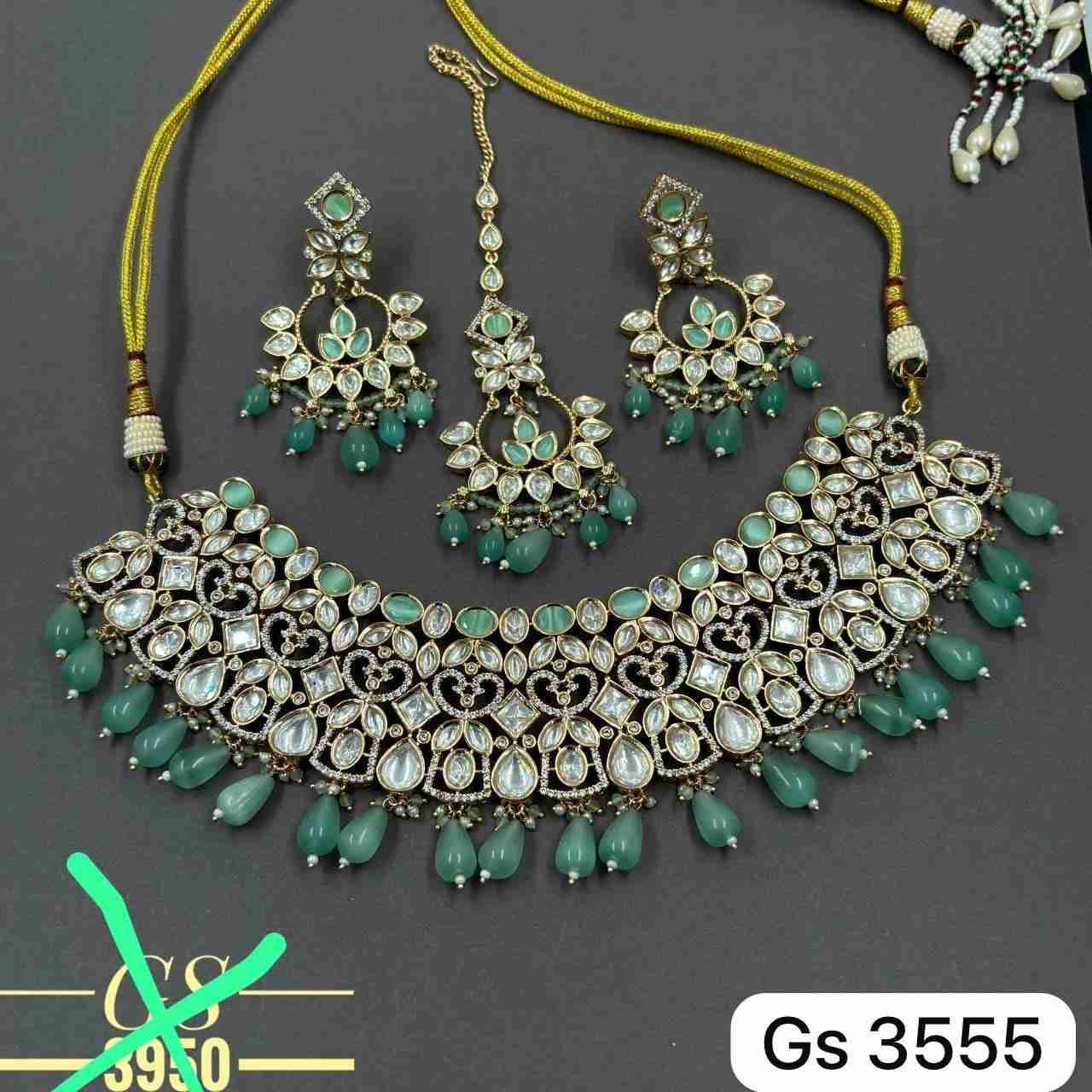 Gs-110 By Fashid Wholesale 01 To 05 Series Traditional Artificial Jewellery For Indian Attire At Exclusive Range.