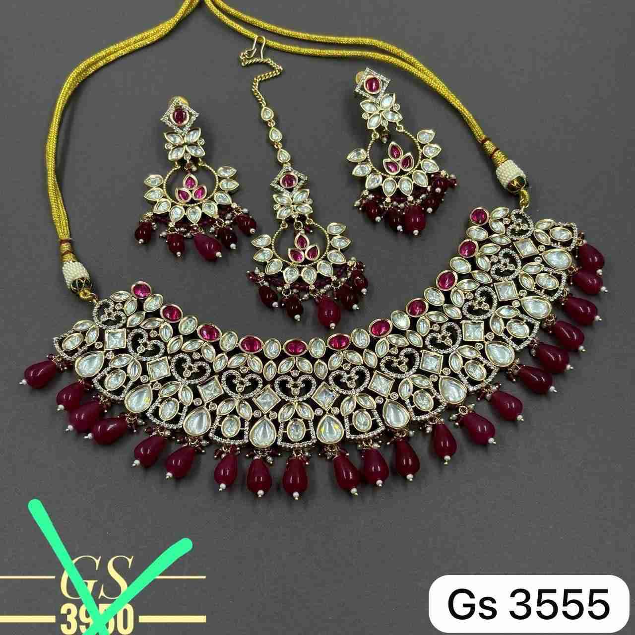 Gs-110 By Fashid Wholesale 01 To 05 Series Traditional Artificial Jewellery For Indian Attire At Exclusive Range.