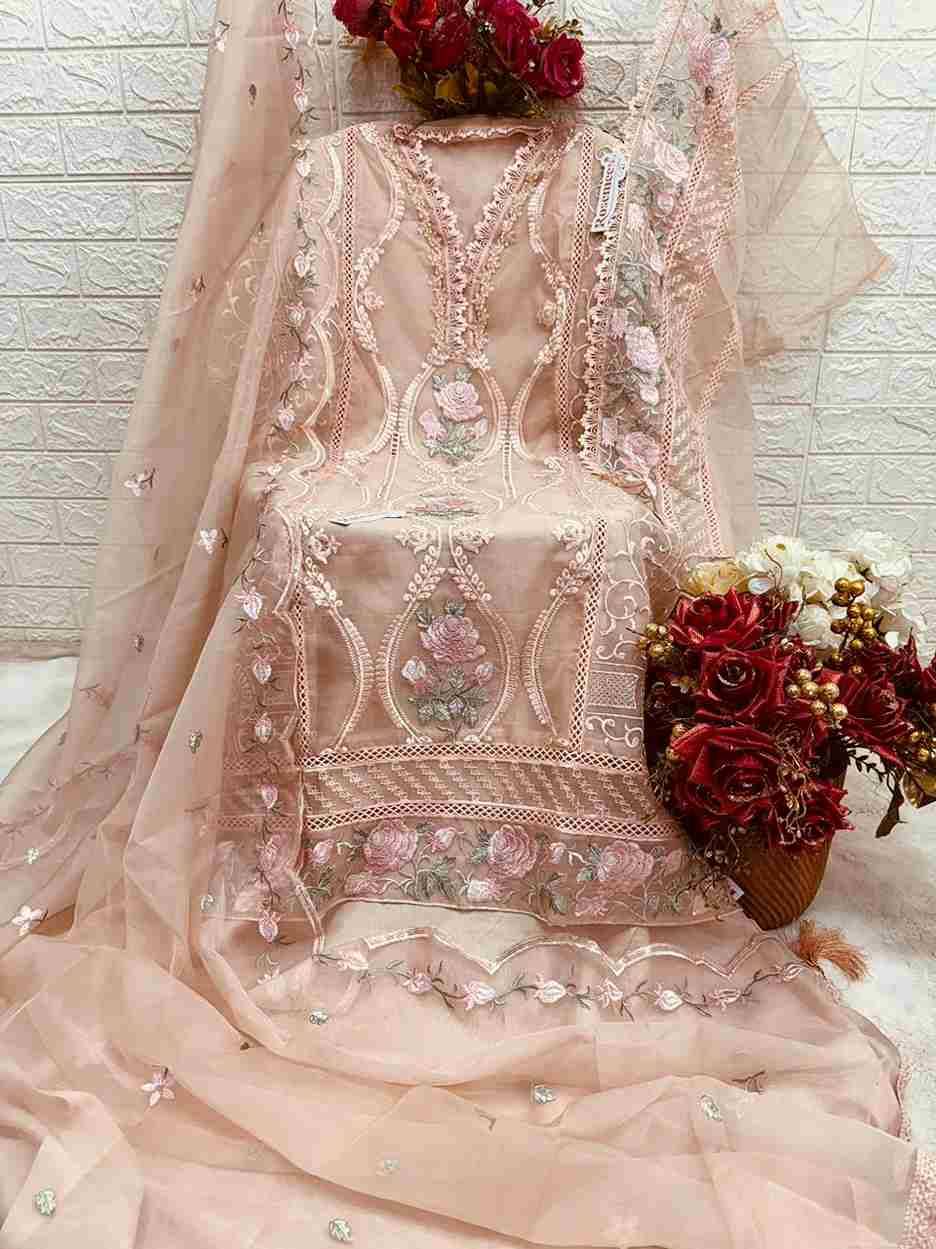 Fepic 1755 Colours By Fepic 1755-C To 1755-F Series Beautiful Pakistani Suits Colorful Stylish Fancy Casual Wear & Ethnic Wear Organza Embroidered Dresses At Wholesale Price