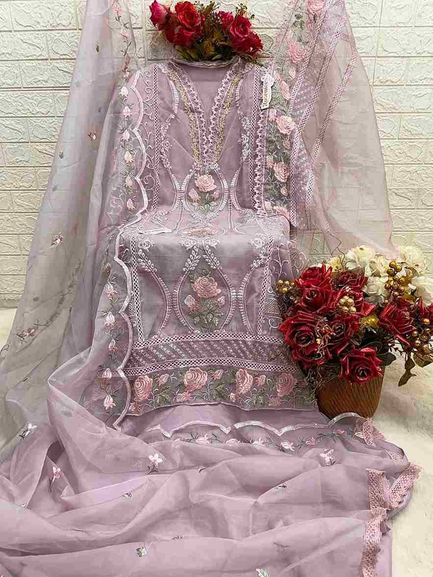 Fepic 1755 Colours By Fepic 1755-C To 1755-F Series Beautiful Pakistani Suits Colorful Stylish Fancy Casual Wear & Ethnic Wear Organza Embroidered Dresses At Wholesale Price