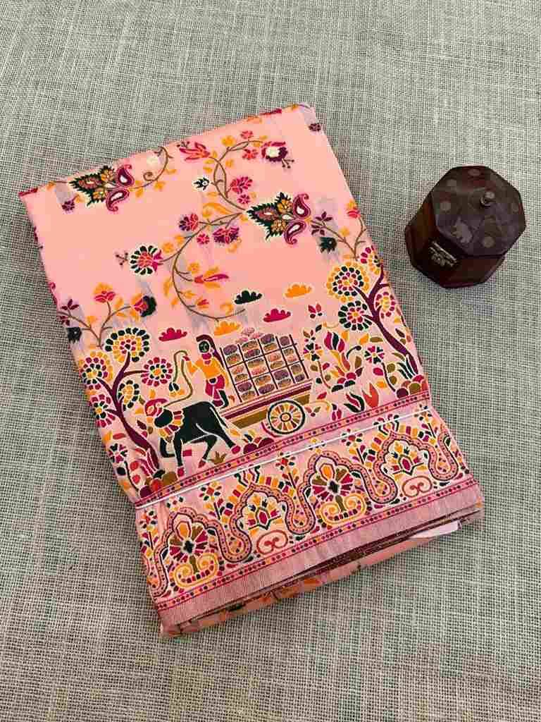 Sb-827 By Fashid Wholesale 01 To 14 Series Indian Traditional Wear Collection Beautiful Stylish Fancy Colorful Party Wear & Occasional Wear Soft Rajwadi Pashmina Silk Sarees At Wholesale Price