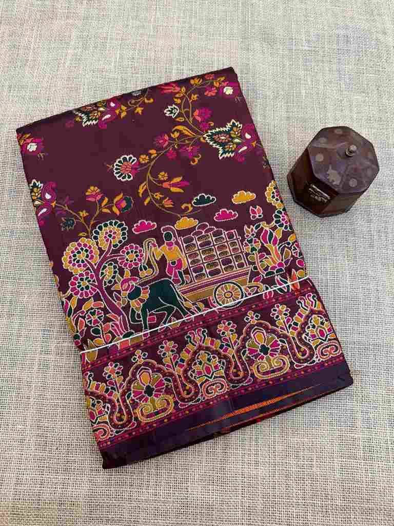 Sb-827 By Fashid Wholesale 01 To 14 Series Indian Traditional Wear Collection Beautiful Stylish Fancy Colorful Party Wear & Occasional Wear Soft Rajwadi Pashmina Silk Sarees At Wholesale Price
