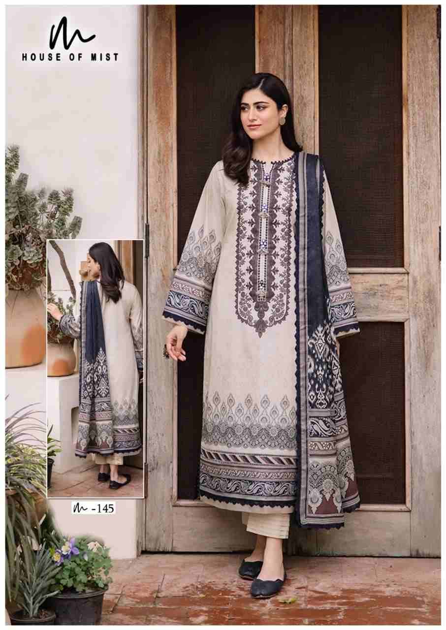 Ghazal Vol-15 By House Of Mist 141 To 146 Series Beautiful Pakistani Suits Colorful Stylish Fancy Casual Wear & Ethnic Wear Pure Cotton Print Dresses At Wholesale Price