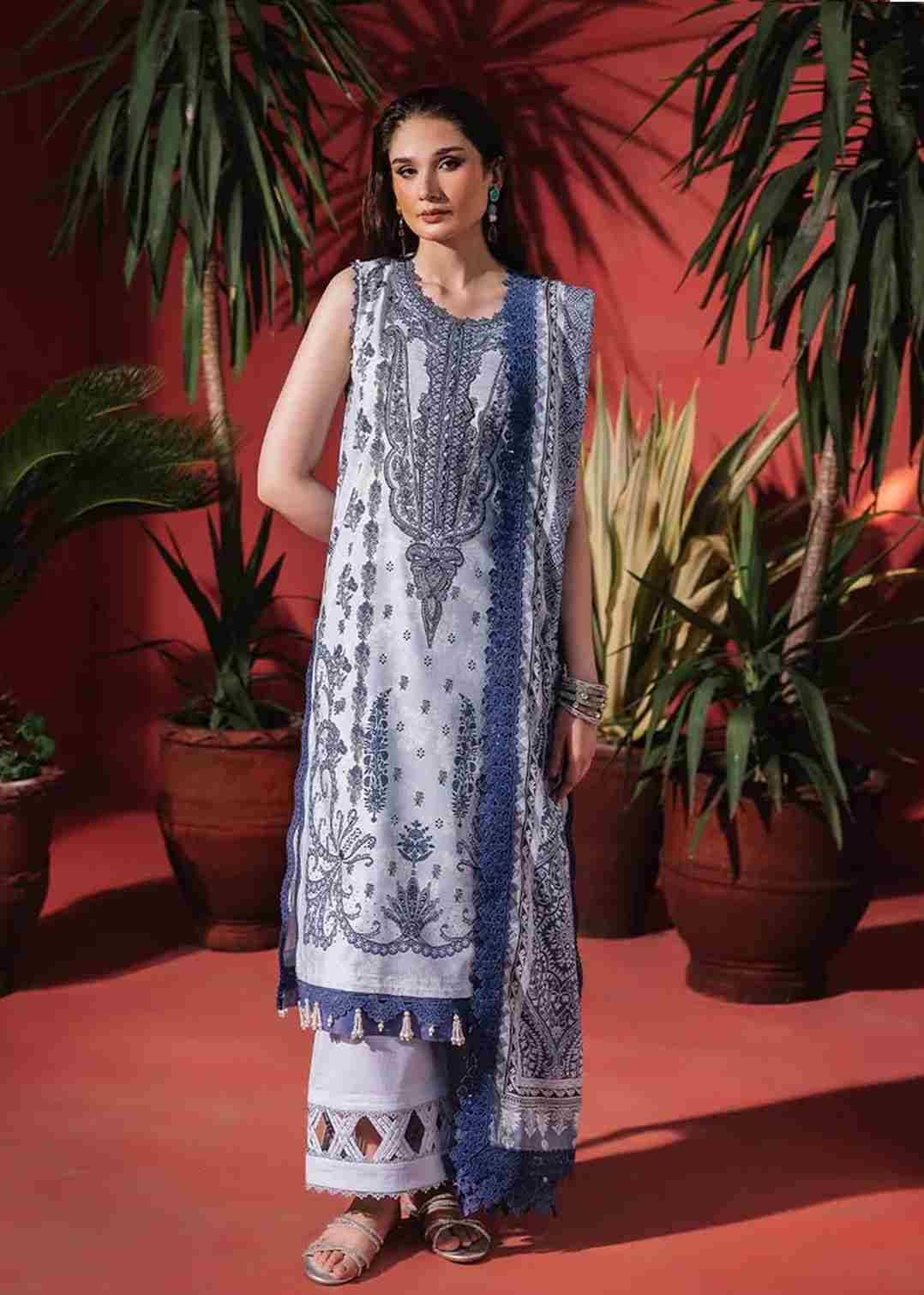 Gulaab Vol-4 By Maryam Hussain 401 To 406 Series Beautiful Festive Suits Stylish Fancy Colorful Casual Wear & Ethnic Wear Cotton Print Dresses At Wholesale Price