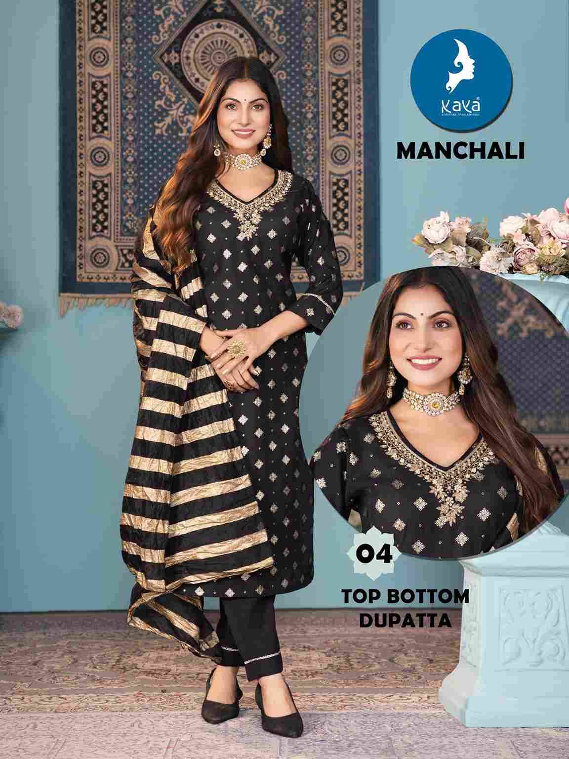 Manchali By Kaya 01 To 05 Series Beautiful Stylish Festive Suits Fancy Colorful Casual Wear & Ethnic Wear & Ready To Wear Fancy Dresses At Wholesale Price