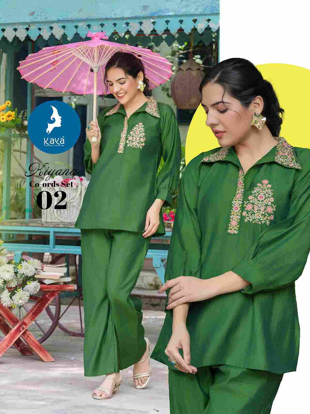Kiyana By Kaya 01 To 06 Series Designer Stylish Fancy Colorful Beautiful Party Wear & Ethnic Wear Collection Vertican Co-Ord At Wholesale Price