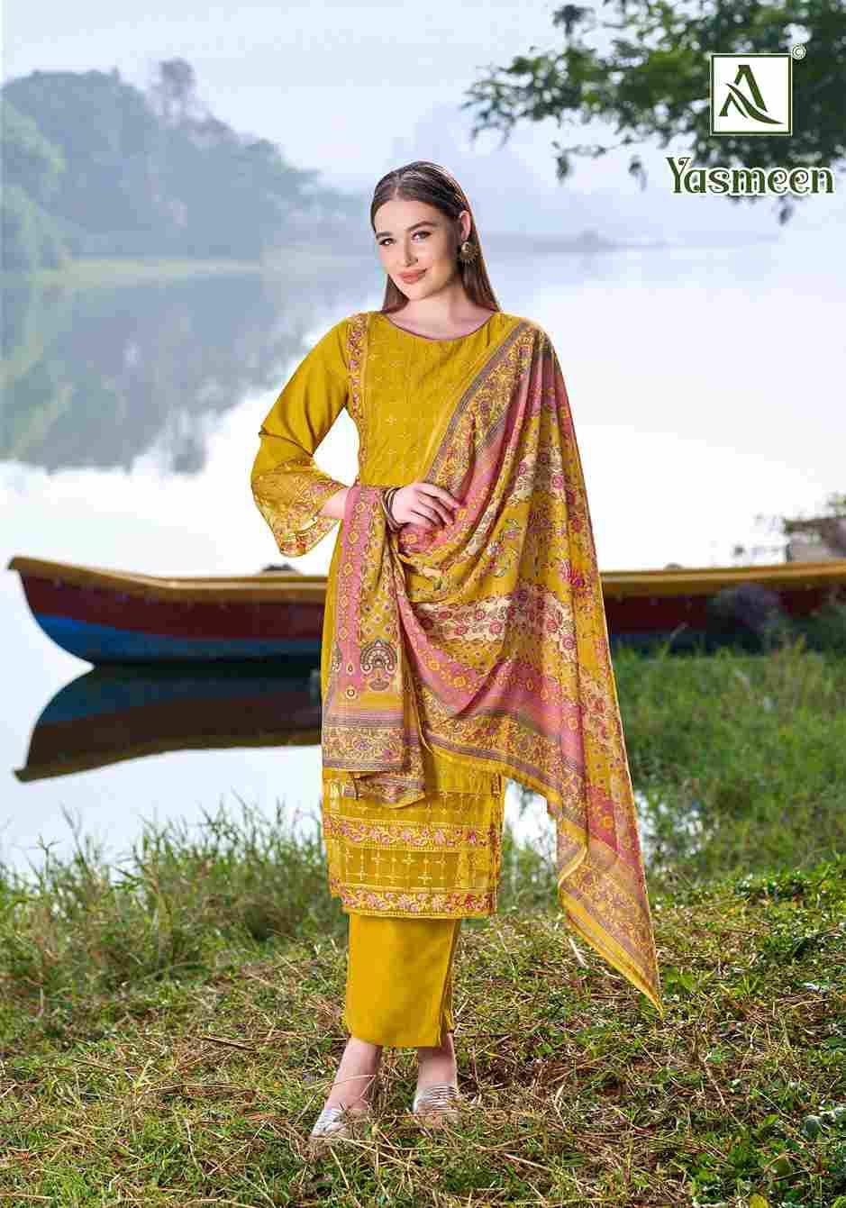 Yasmeen By Alok Suit 1997-812-01 To 1997-812-06 Series Beautiful Festive Suits Colorful Stylish Fancy Casual Wear & Ethnic Wear Pure Viscose Silk Dresses At Wholesale Price