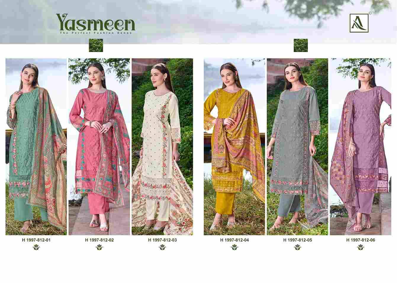 Yasmeen By Alok Suit 1997-812-01 To 1997-812-06 Series Beautiful Festive Suits Colorful Stylish Fancy Casual Wear & Ethnic Wear Pure Viscose Silk Dresses At Wholesale Price
