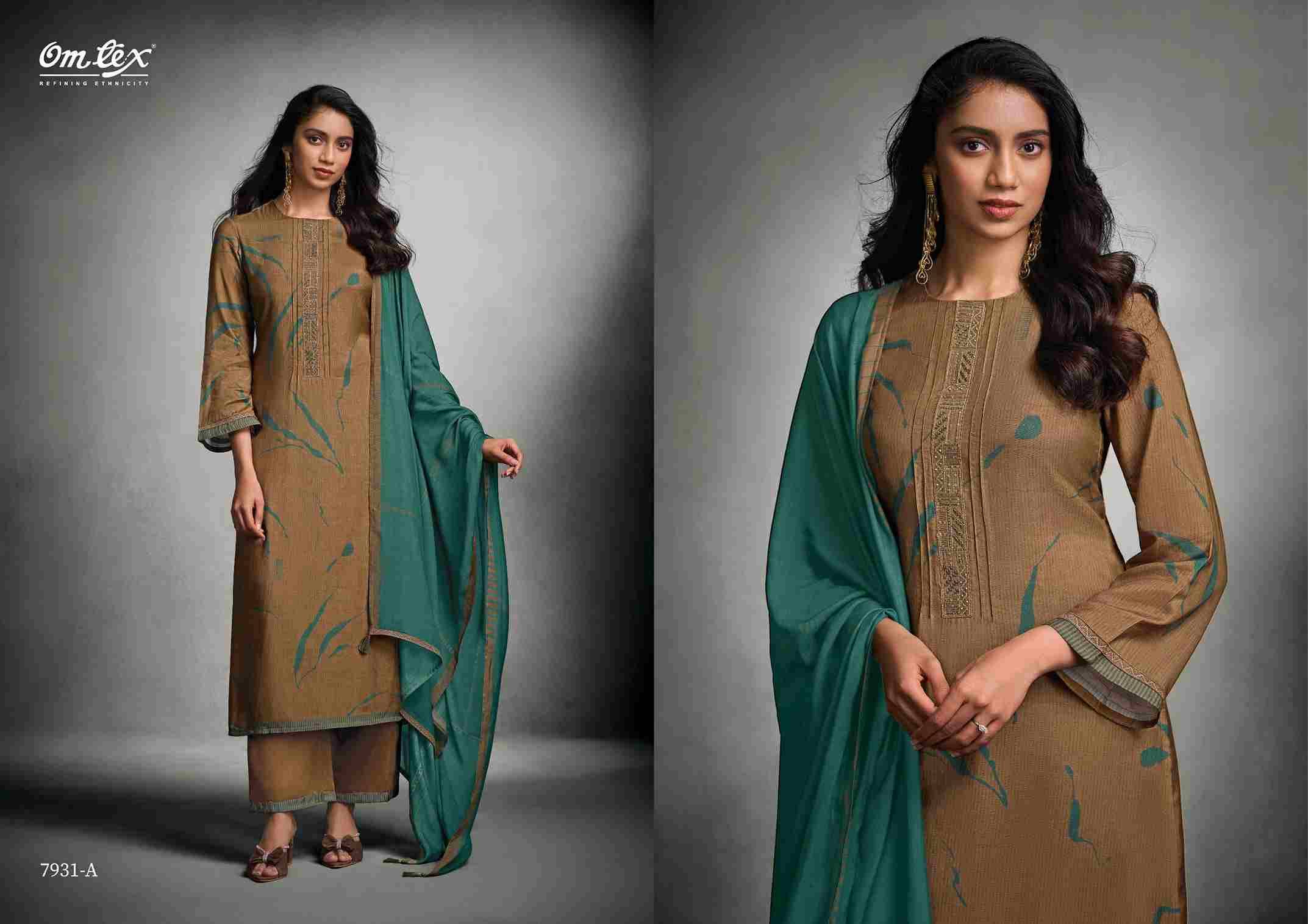 Silmaya By Om Tex 7931-A To 7931-D Series Beautiful Festive Suits Colorful Stylish Fancy Casual Wear & Ethnic Wear Silk Dresses At Wholesale Price