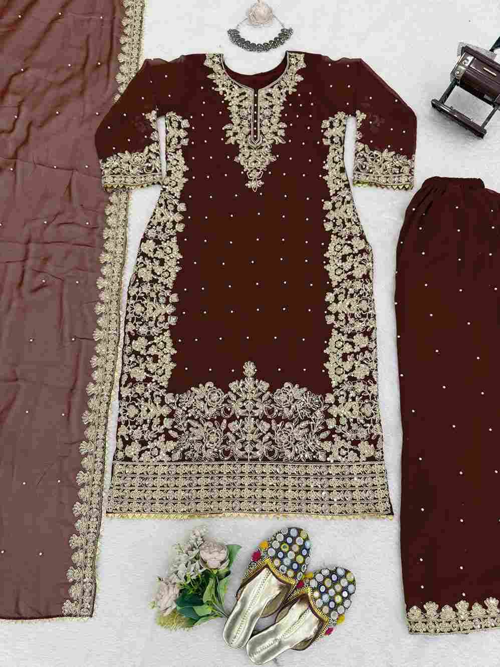 R-5901 Vol-2 By Fashid Wholesale 01 To 02 Series Beautiful Festive Suits Colorful Stylish Fancy Casual Wear & Ethnic Wear Faux Georgette Dresses At Wholesale Price