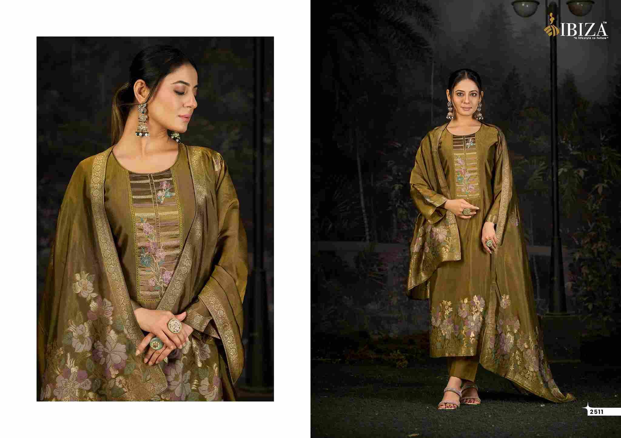 Fandi By Ibiza 2511 To 2516 Series Beautiful Festive Suits Colorful Stylish Fancy Casual Wear & Ethnic Wear Pure Bangalori Silk Jacquard Dresses At Wholesale Price