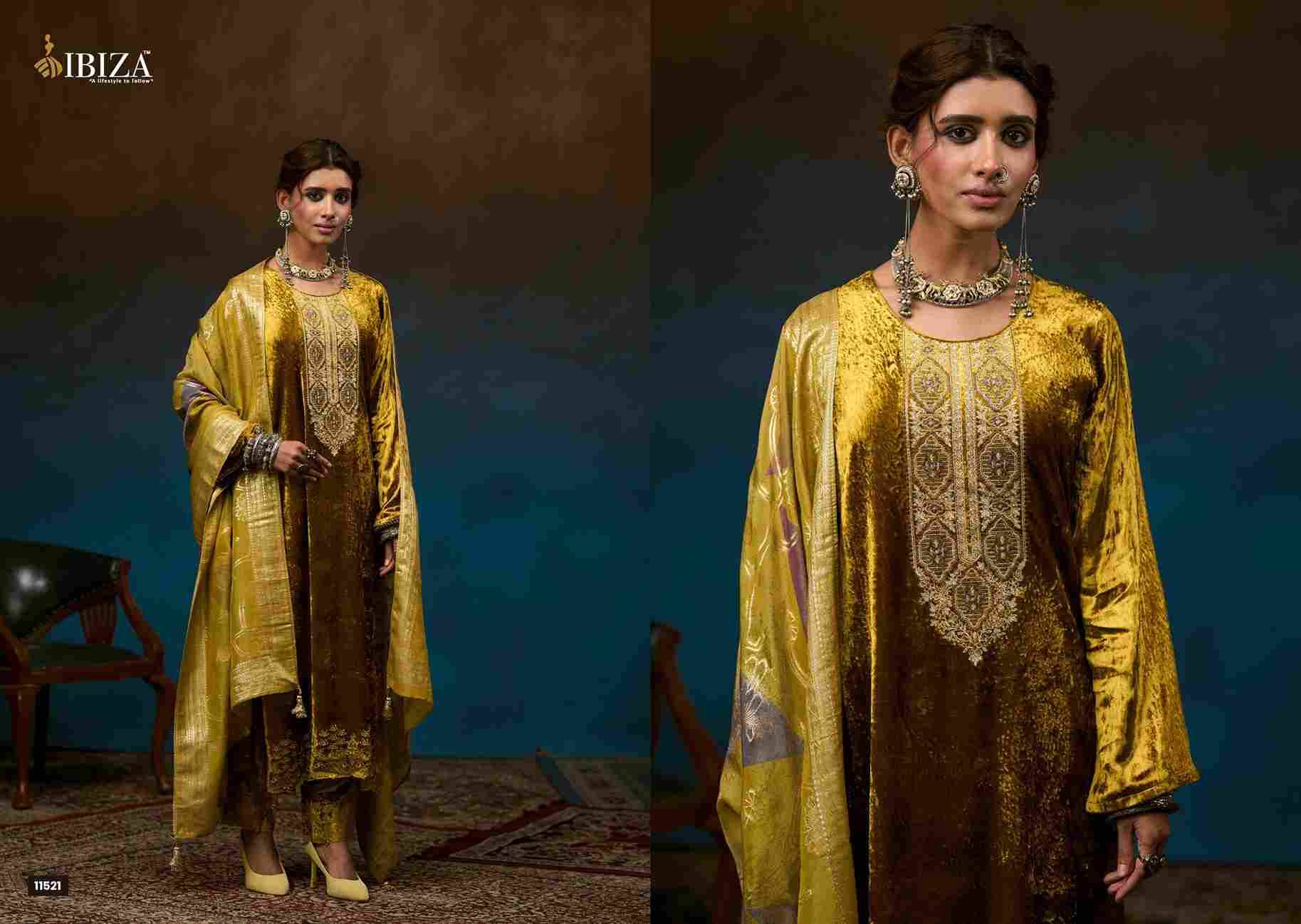 Serra By Ibiza 11521 To 11524 Series Beautiful Festive Suits Colorful Stylish Fancy Casual Wear & Ethnic Wear Pure Viscose Velvet Dresses At Wholesale Price