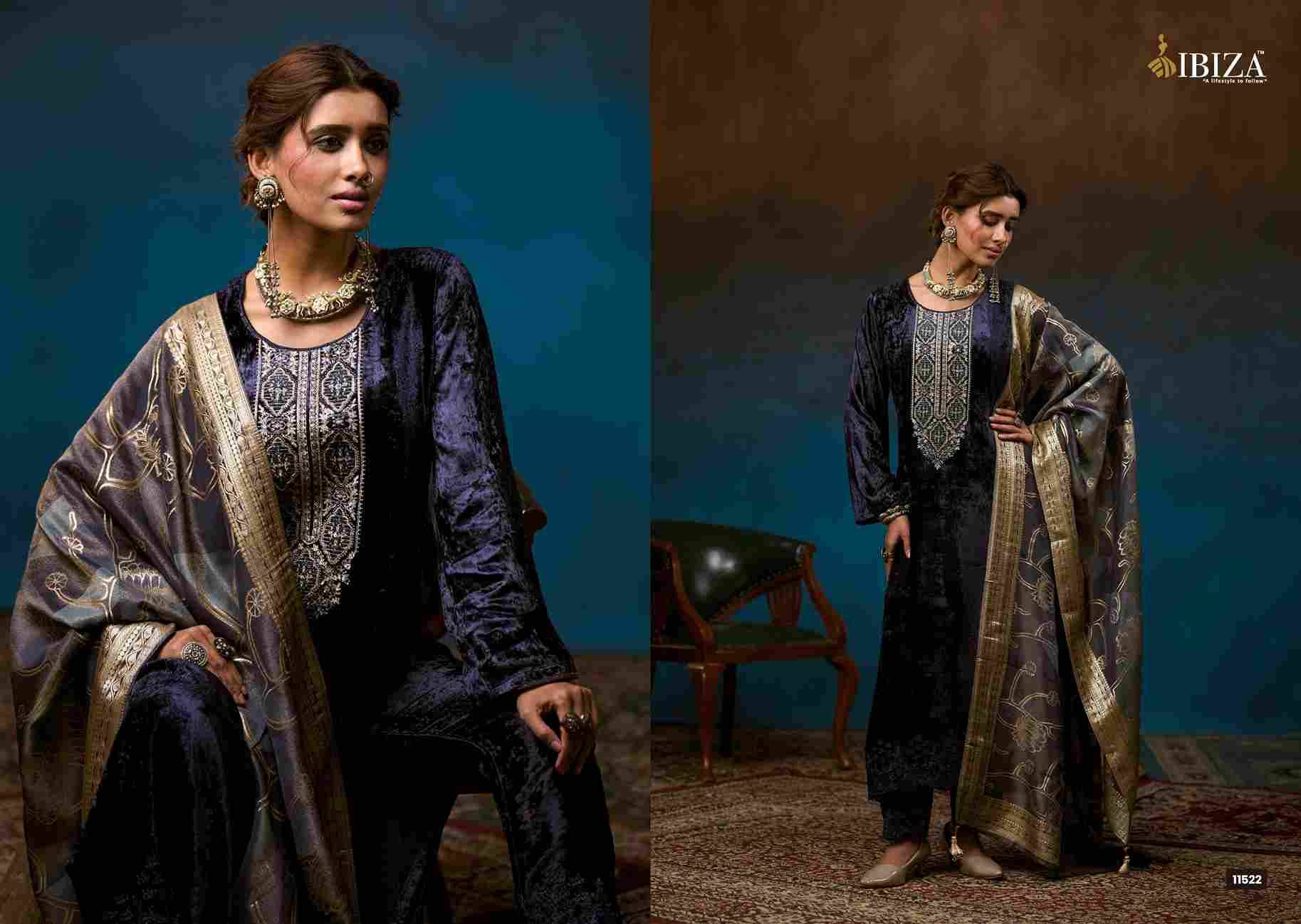 Serra By Ibiza 11521 To 11524 Series Beautiful Festive Suits Colorful Stylish Fancy Casual Wear & Ethnic Wear Pure Viscose Velvet Dresses At Wholesale Price