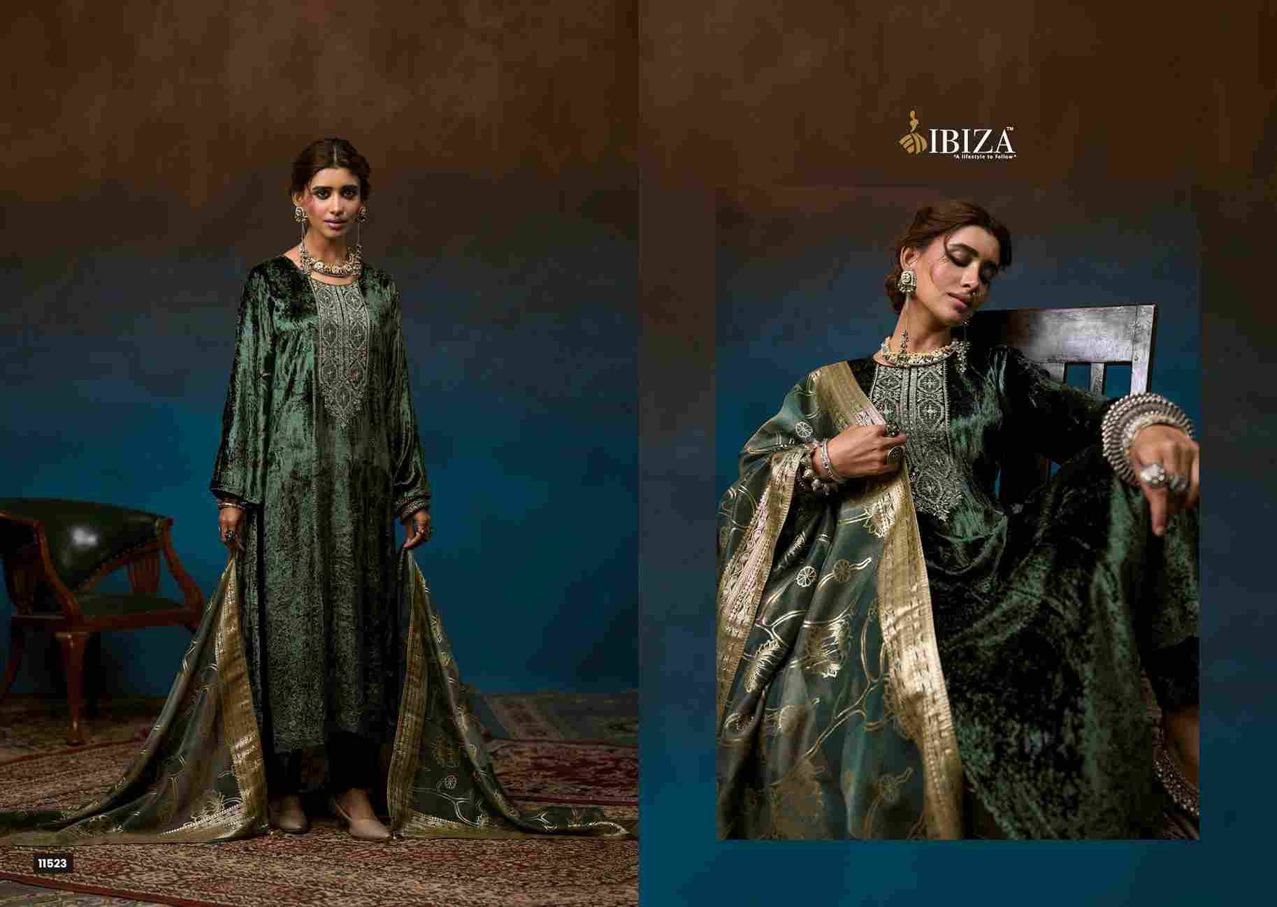 Serra By Ibiza 11521 To 11524 Series Beautiful Festive Suits Colorful Stylish Fancy Casual Wear & Ethnic Wear Pure Viscose Velvet Dresses At Wholesale Price