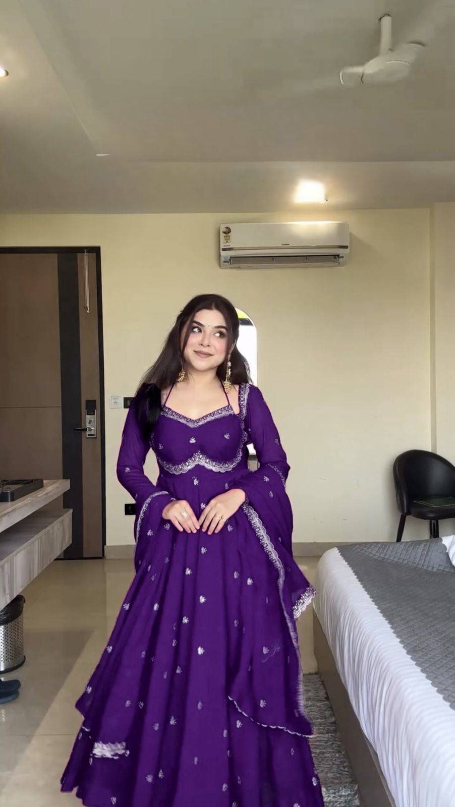 R-5924 By Fashid Wholesale 01 To 03 Series Beautiful Anarkali Suits Colorful Stylish Fancy Casual Wear & Ethnic Wear Faux Georgette Dresses At Wholesale Price