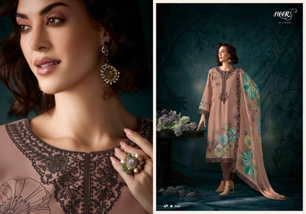 Paradise By Kimora Fashion 9781 To 9786 Series Designer Festive Suits Collection Beautiful Stylish Fancy Colorful Party Wear & Occasional Wear Pure Muslin Dresses At Wholesale Price
