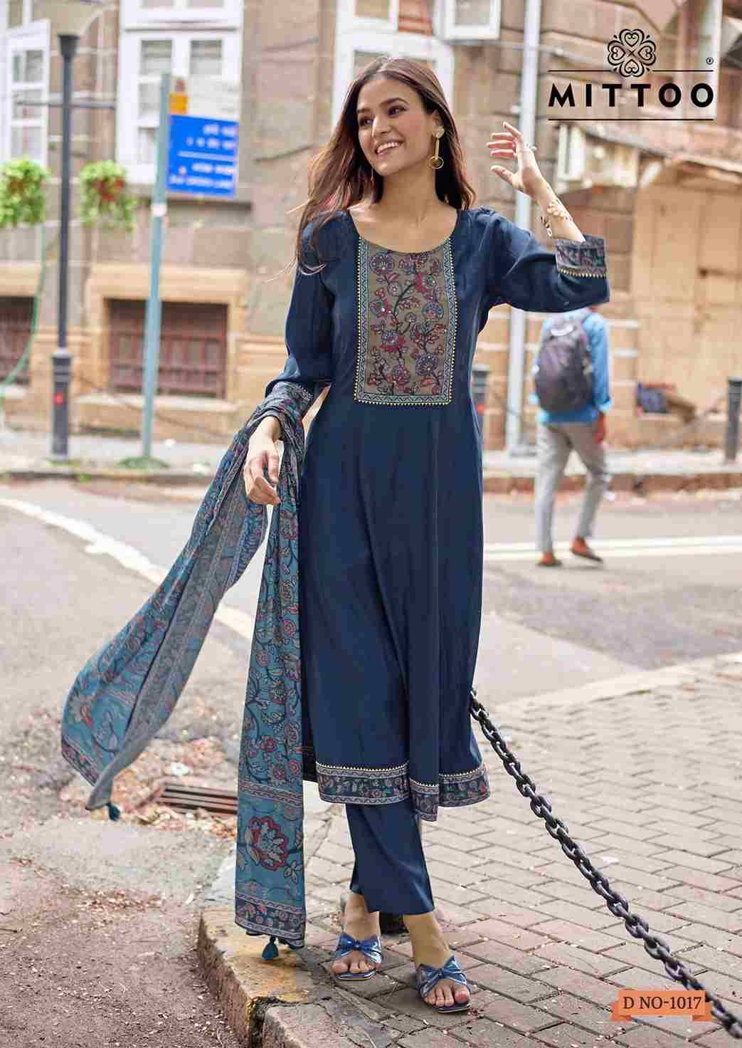 Muskaan Vol-2 By Mittoo 1017 To 1022 Series Designer Festive Suits Beautiful Stylish Fancy Colorful Party Wear & Occasional Wear Modal Silk Dresses At Wholesale Price
