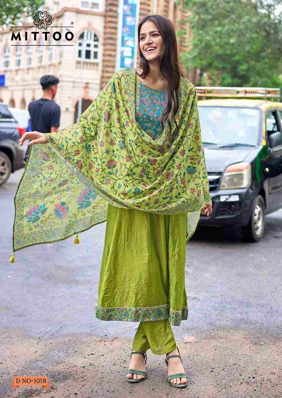Muskaan Vol-2 By Mittoo 1017 To 1022 Series Designer Festive Suits Beautiful Stylish Fancy Colorful Party Wear & Occasional Wear Modal Silk Dresses At Wholesale Price
