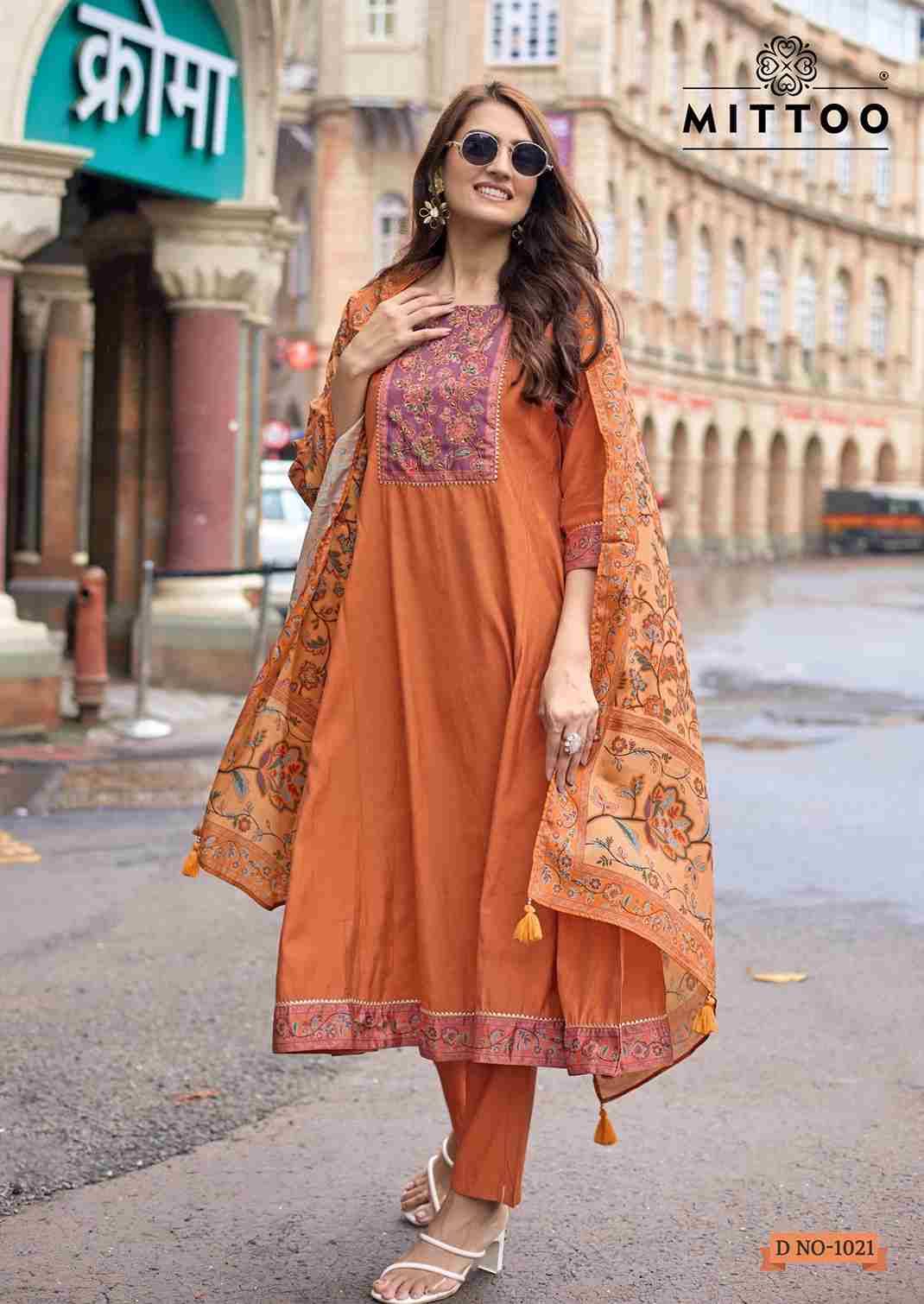 Muskaan Vol-2 By Mittoo 1017 To 1022 Series Designer Festive Suits Beautiful Stylish Fancy Colorful Party Wear & Occasional Wear Modal Silk Dresses At Wholesale Price