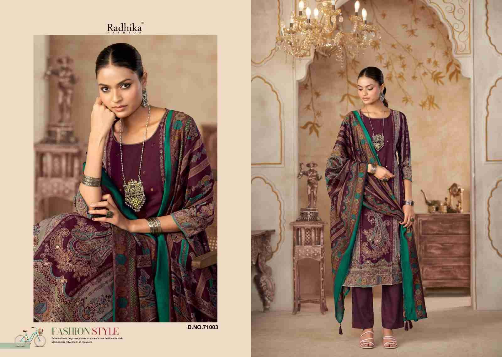 Beauty Silk Vol-5 By Azara 71001 To 71004 Series Beautiful Festive Suits Stylish Fancy Colorful Casual Wear & Ethnic Wear Muslin Print Dresses At Wholesale Price