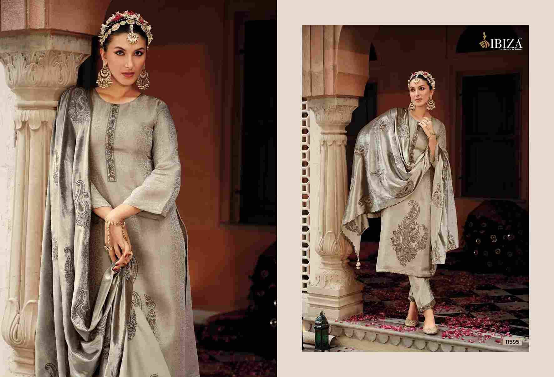 Zoella By Ibiza 11591 To 11596 Series Beautiful Festive Suits Colorful Stylish Fancy Casual Wear & Ethnic Wear Pure Banarasi Silk Dresses At Wholesale Price