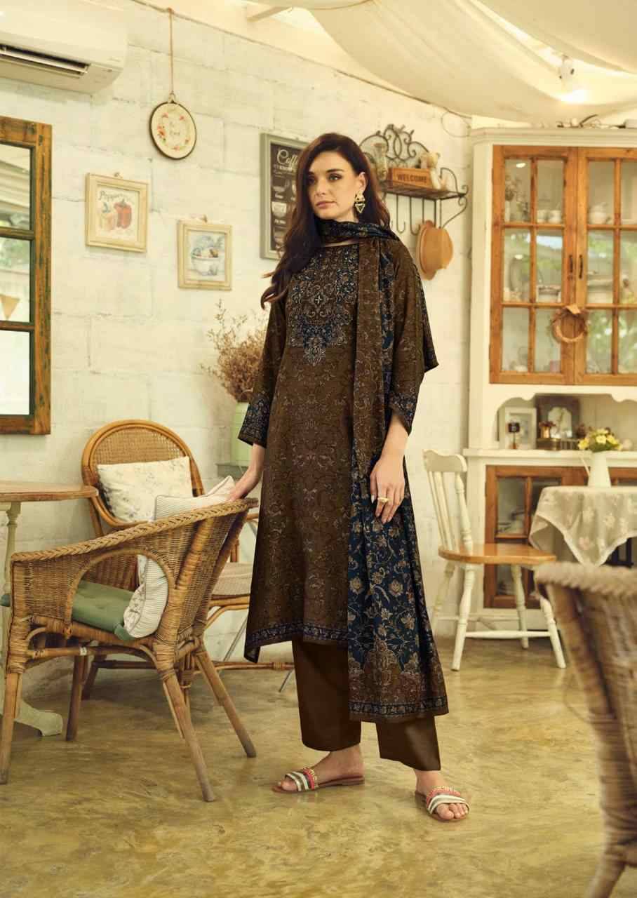 Alisa By Sadhana Fashion 11518 To 11522 Series Designer Festive Suits Beautiful Fancy Stylish Colorful Party Wear & Occasional Wear Pure Viscose Pashmina Print Dresses At Wholesale Price