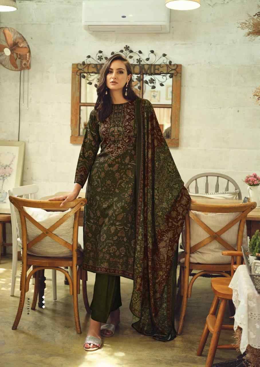 Alisa By Sadhana Fashion 11518 To 11522 Series Designer Festive Suits Beautiful Fancy Stylish Colorful Party Wear & Occasional Wear Pure Viscose Pashmina Print Dresses At Wholesale Price