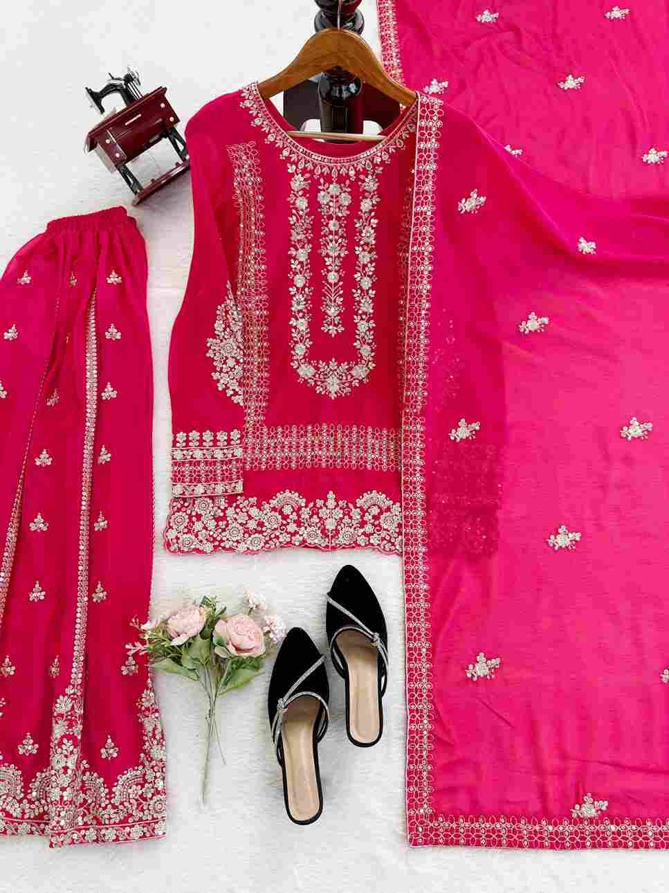 K-1533 By Fashid Wholesale 01 To 02 Series Beautiful Festive Suits Colorful Stylish Fancy Casual Wear & Ethnic Wear Faux Georgette Dresses At Wholesale Price