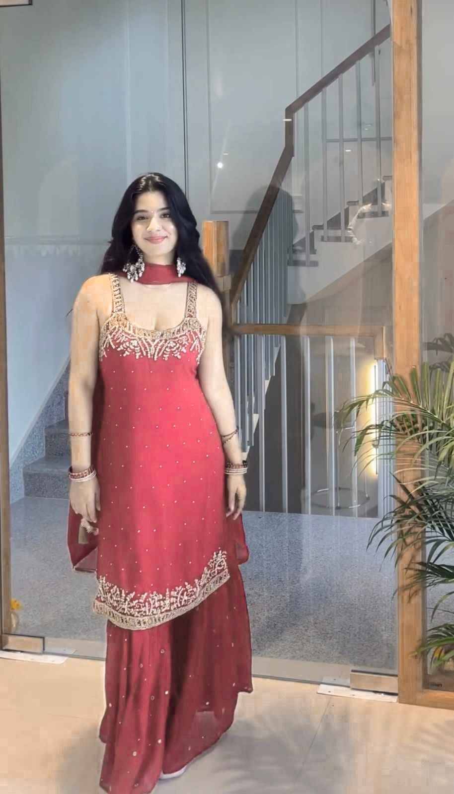 K-1531 By Fashid Wholesale 01 To 09 Series Beautiful Sharara Festive Suits Colorful Stylish Fancy Casual Wear & Ethnic Wear Faux Georgette Dresses At Wholesale Price