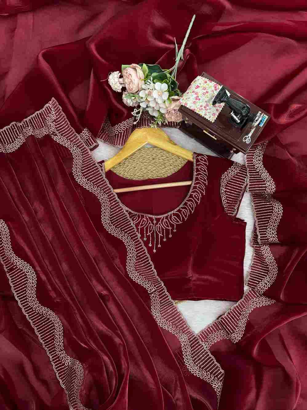 K-607 By Fashid Wholesale Indian Traditional Wear Collection Beautiful Stylish Fancy Colorful Party Wear & Occasional Wear Jimmy Choo Sarees At Wholesale Price