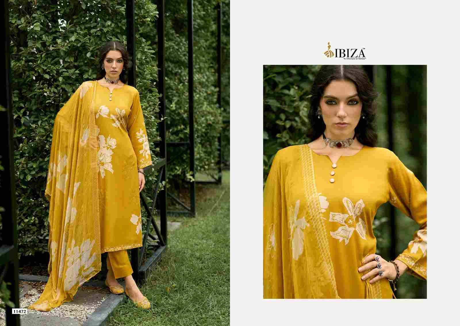 Noore By Ibiza 11471 To 11476 Series Beautiful Festive Suits Colorful Stylish Fancy Casual Wear & Ethnic Wear Pure Viscose Pashmina Dresses At Wholesale Price