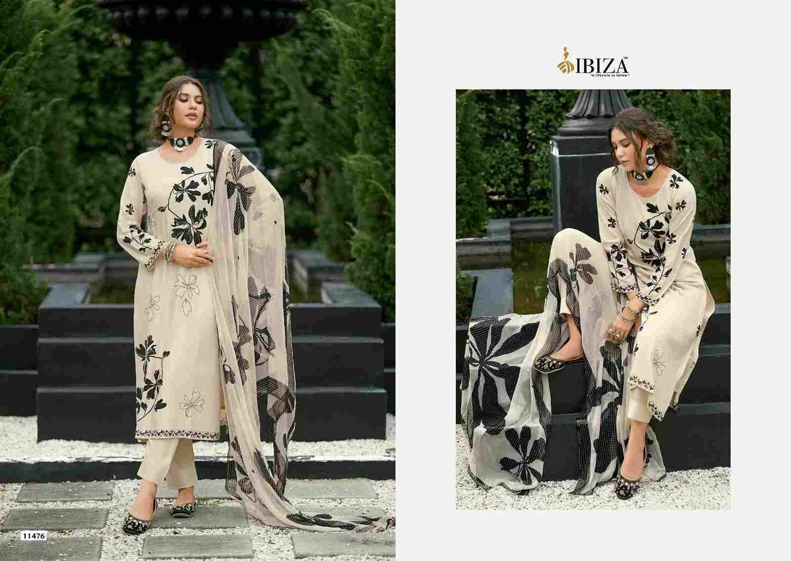 Noore By Ibiza 11471 To 11476 Series Beautiful Festive Suits Colorful Stylish Fancy Casual Wear & Ethnic Wear Pure Viscose Pashmina Dresses At Wholesale Price