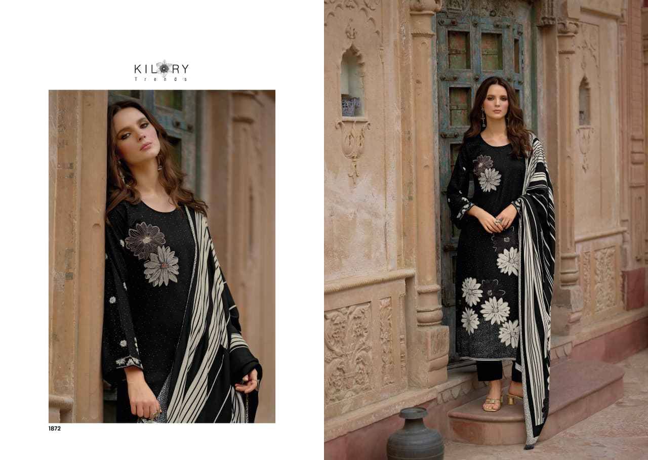 Ilara By Kilory 1871 To 1874 Series Beautiful Festive Suits Colorful Stylish Fancy Casual Wear & Ethnic Wear Pure Viscose Pashmina Dresses At Wholesale Price