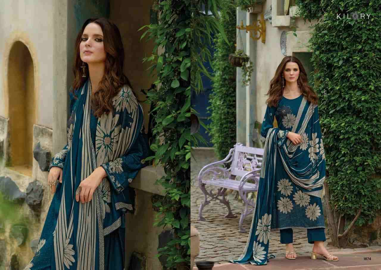 Ilara By Kilory 1871 To 1874 Series Beautiful Festive Suits Colorful Stylish Fancy Casual Wear & Ethnic Wear Pure Viscose Pashmina Dresses At Wholesale Price