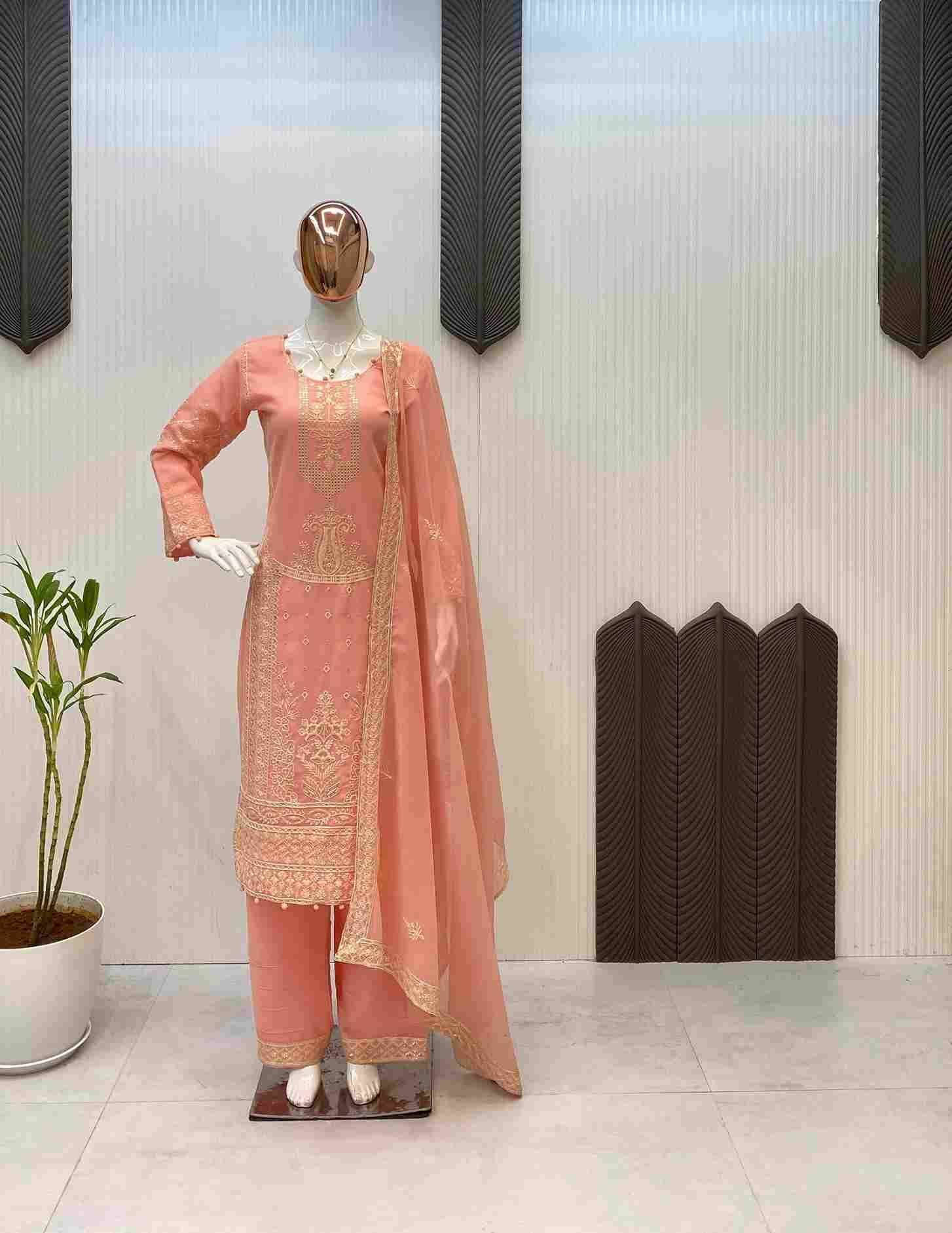 Le-2003 By Fashid Wholesale Beautiful Festive Suits Colorful Stylish Fancy Casual Wear & Ethnic Wear Georgette Dresses At Wholesale Price