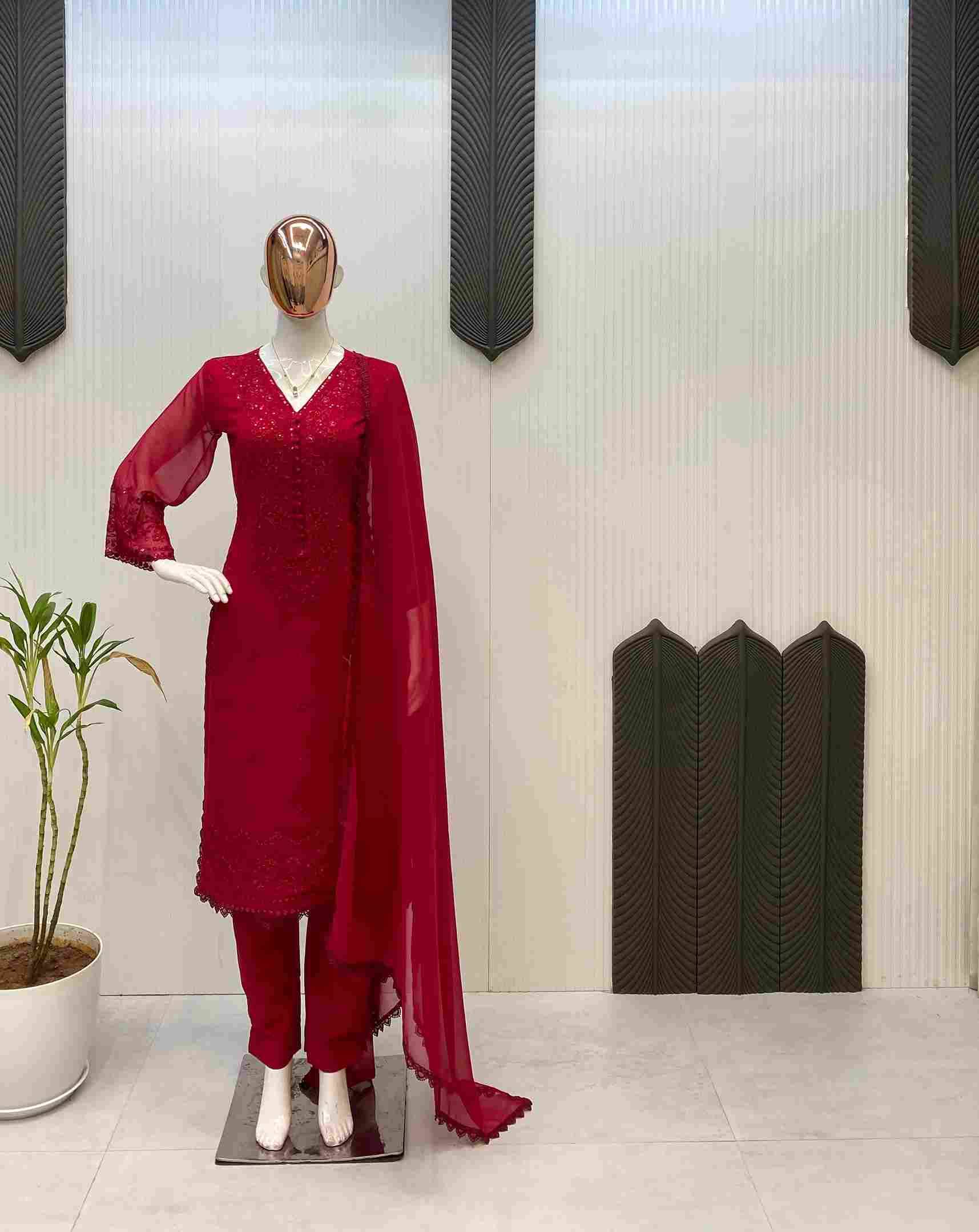 Le-2002 By Fashid Wholesale Beautiful Festive Suits Colorful Stylish Fancy Casual Wear & Ethnic Wear Georgette Dresses At Wholesale Price