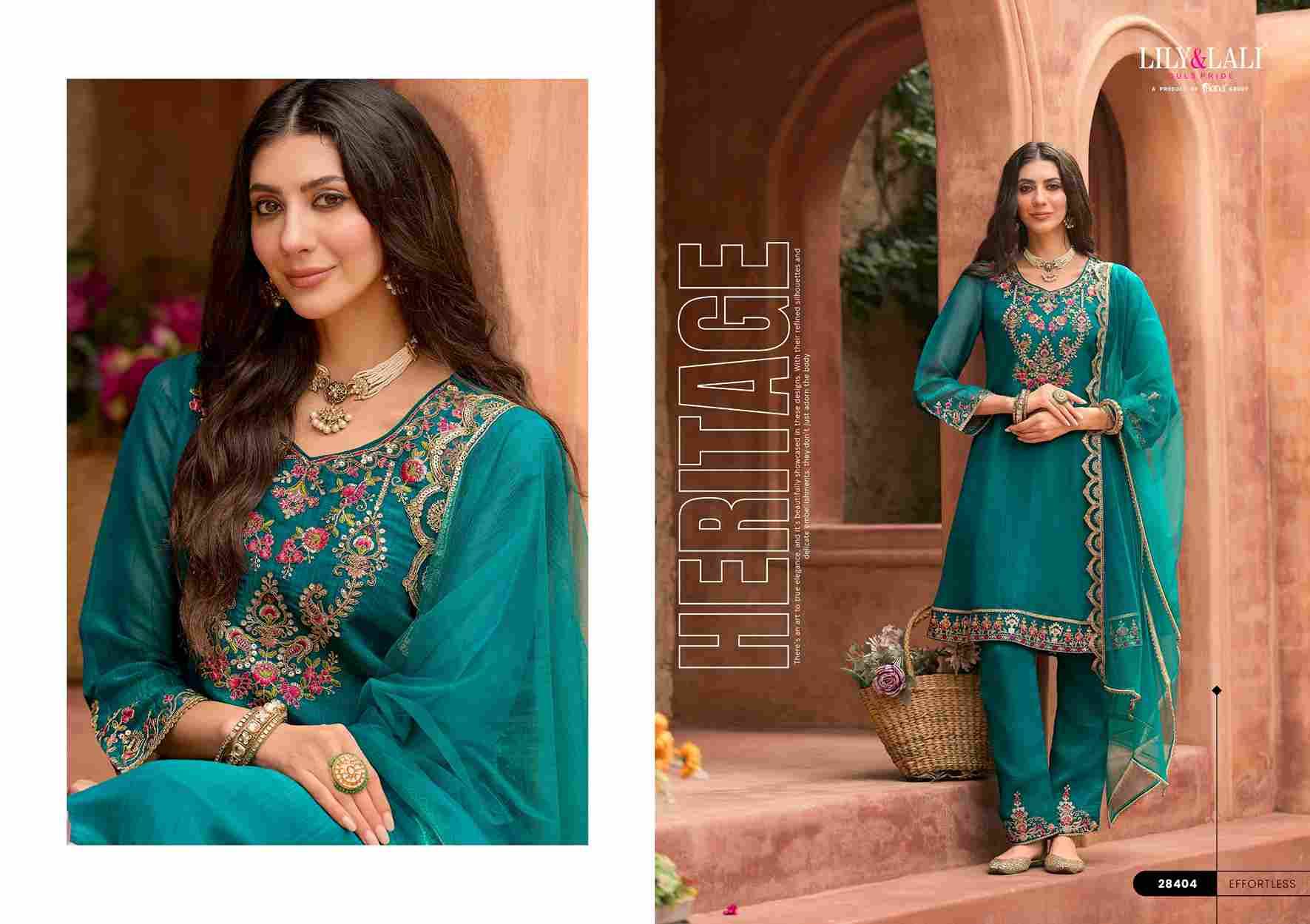 Romania By Lily And Lali 28401 To 28404 Series Beautiful Festive Suits Colorful Stylish Fancy Casual Wear & Ethnic Wear Silk Embroidery Dresses At Wholesale Price