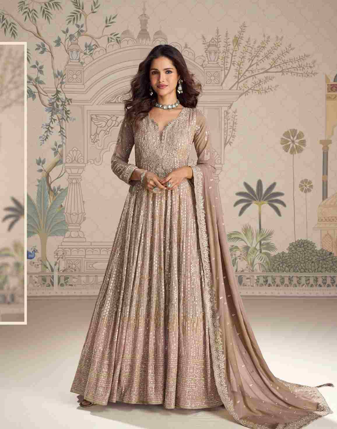 Saboori By Sayuri 10021 To 10023 Series Designer Stylish Fancy Colorful Beautiful Party Wear & Ethnic Wear Collection Premium Georgette Gowns With Dupatta At Wholesale Price